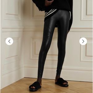 Spanx leather look leggings